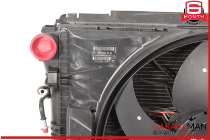 12-15 Mercedes X204 GLK350 Engine Radiator Condenser Cooling Fan Motor Assy