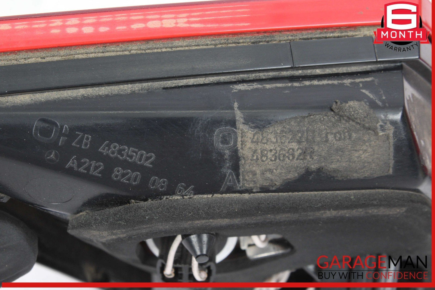 10-13 Mercedes W212 E350 Bluetec Rear Right Side Inner Tail Light Lamp OEM