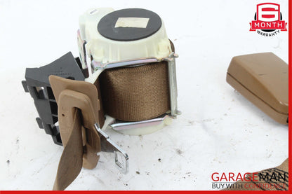 07-13 Mercedes W221 S550 S63 Rear Center Seat Belt Retractor Buckle Brown OEM