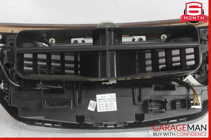 07-13 Mercedes W221 S550 S350 Center Dash Heater Switch Control Panel Assembly