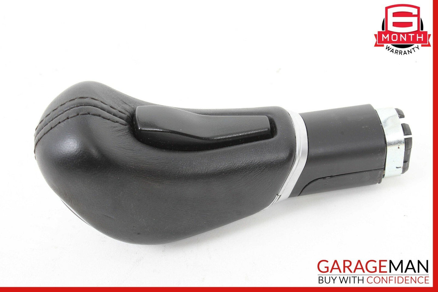 14-17 Maserati Ghibli Floor Gear Shift Shifter Knob Leather Black OEM