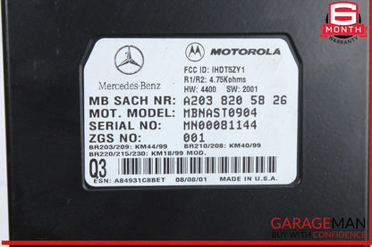 00-09 Mercedes W210 E320 SL550 Voice Command Control Module 1638201326 OEM