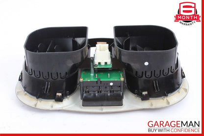 03-06 Mercedes R230 SL500 SL55 AMG Center Dashboard Hazard AC Air Vent Beige OEM