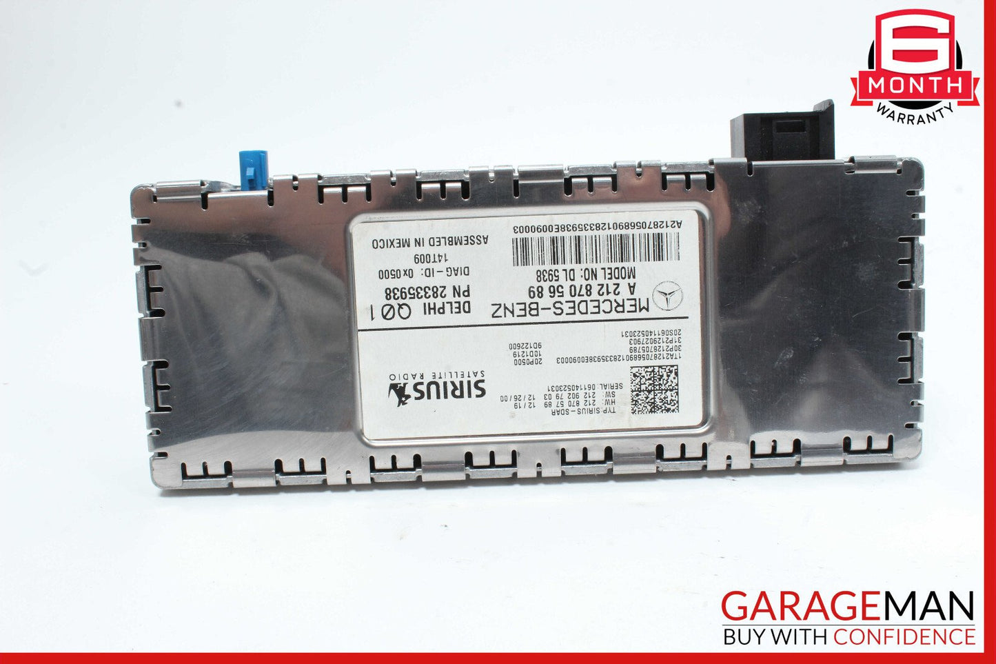 Mercedes W207 E350 GLK350 Sirius Satellite Radio Receiver 2128701789 OEM