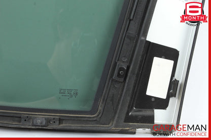 03-06 Porsche Cayenne 955 Rear Left Driver Side Quarter Window Glass OEM