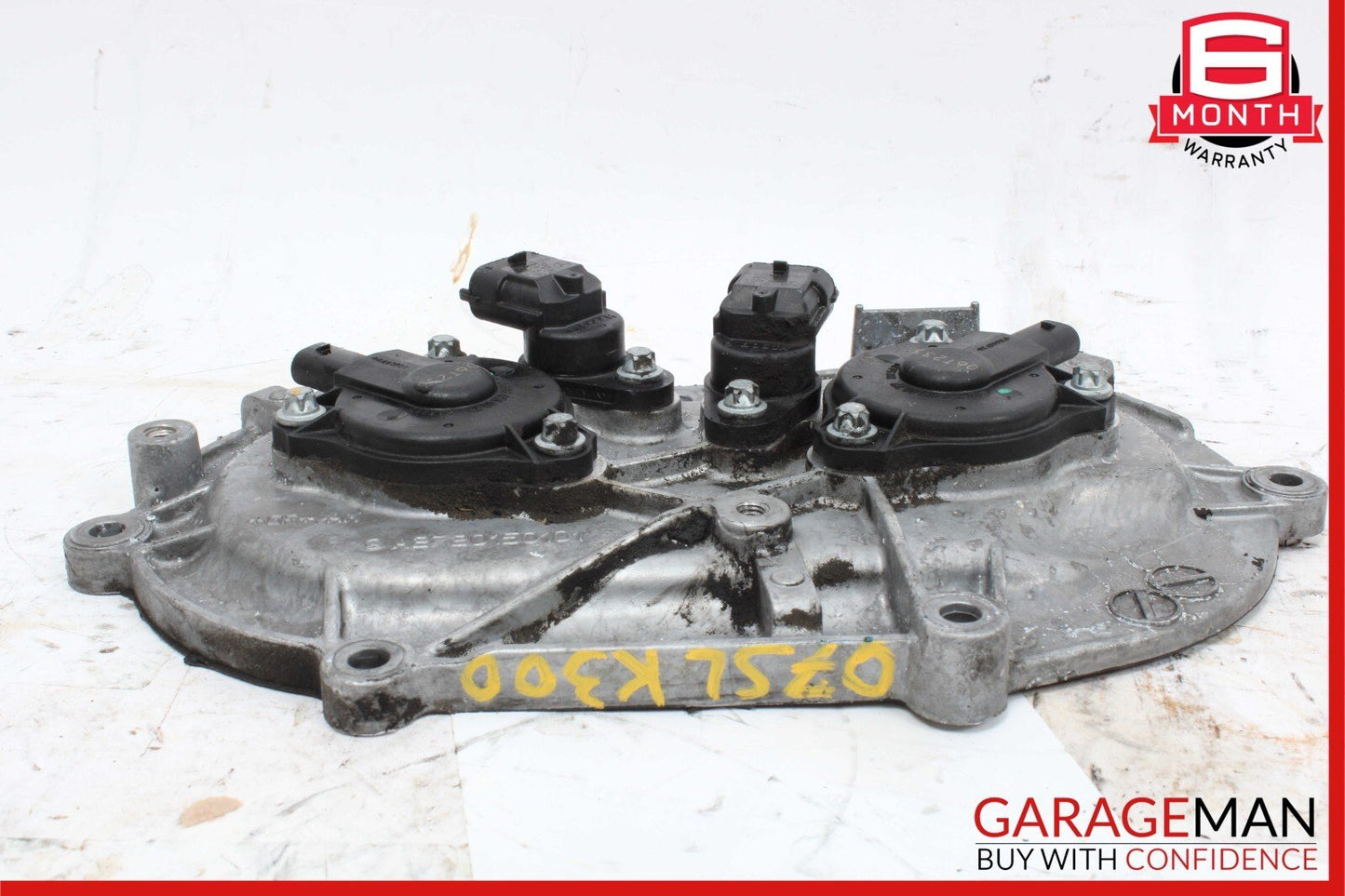06-13 Mercedes R171 SLK300 S550 Front Right Engine Timing Chain Cover Plate OEM