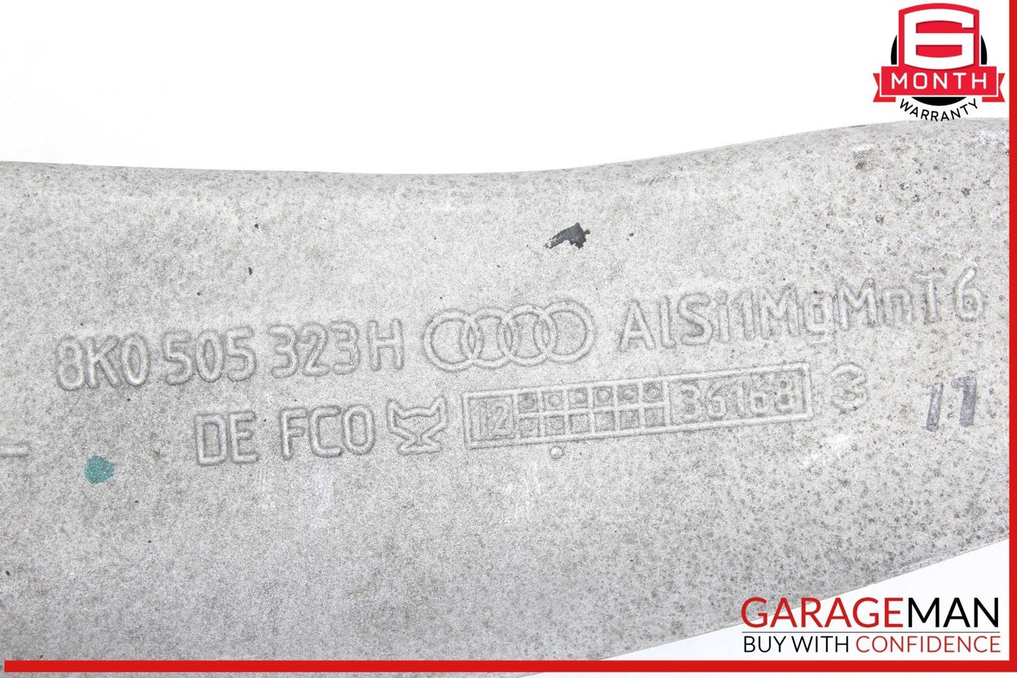 09-16 Audi A4 Rear Left Driver Side Upper Control Arm 8K0505323H OEM