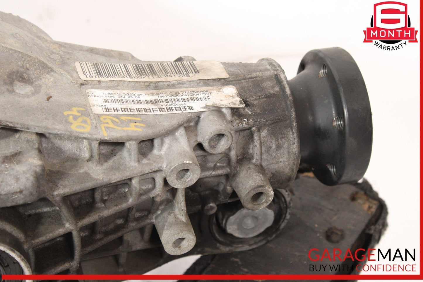 12-19 Mercedes X166 GL450 GLE550 Front Differential Axle Carrier Diff OEM