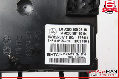 15-20 Mercedes W205 C300 A/C AC Heater Climate Control Module Unit OEM