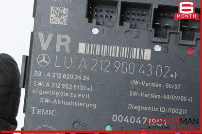 08-18 Mercedes W212 E350 E400 C250 Front Right Side Door Control Module Unit OEM
