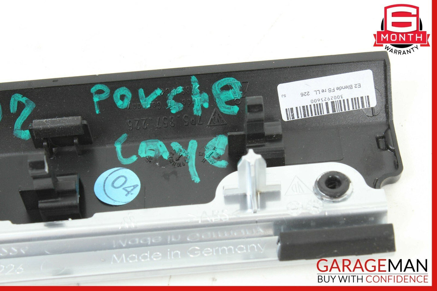 11-17 Porsche Cayenne 958 Front Left Driver Side Dashboard Trim Cover Panel OEM