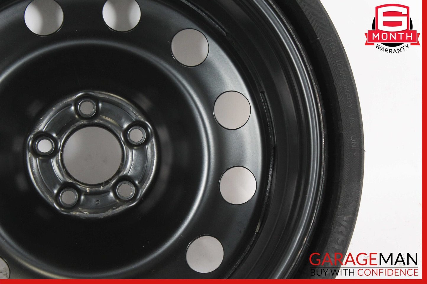06-13 Mercedes W251 R320 R350 R500 Emergency Spare Tire Wheel Rim 195/75 18"