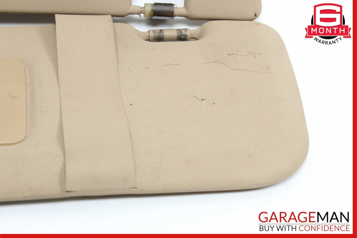 06-08 Mercedes W251 R350 R500 Sunvisor Sun Visor Shade Cover Left Driver OEM