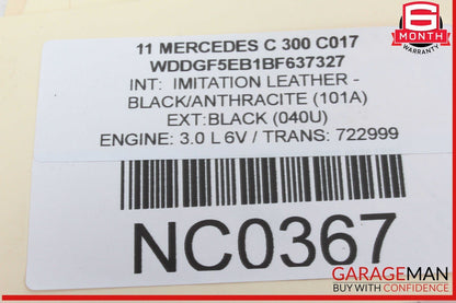 08-18 Mercedes W204 C300 Rear Left Driver Side Door Control Module OEM