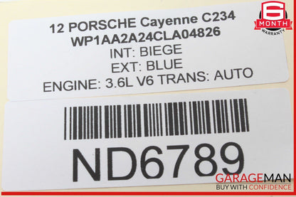 11-18 Porsche Cayenne 958 Front Right Side Door Lock Latch Actuator OEM
