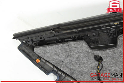 14-16 Mercedes W212 E350 E550 Rear Right Interior Door Panel Leather Black OEM