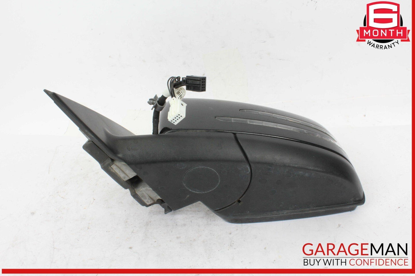 10-11 Mercedes W204 C300 C250 C350 Front Left Side Rear View Door Mirror Black