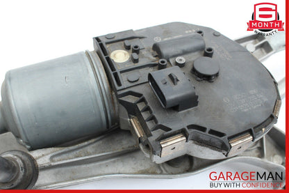 10-16 Mercedes W212 E350 Front Windshield Window Linkage Wiper Motor Assembly