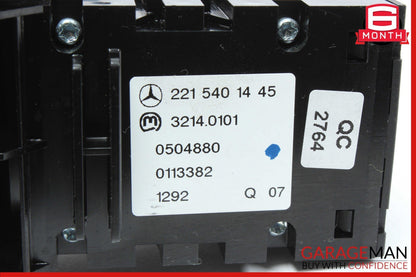 07-14 Mercedes W221 S65 AMG S550 Electronic Parking Brake Switch Release Module