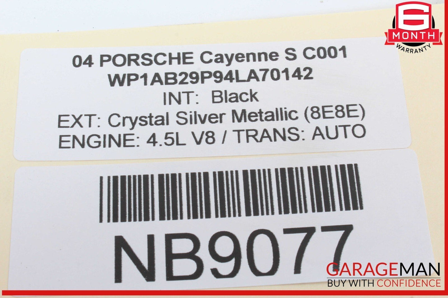 03-10 Porsche Cayenne S 955 957 Body Comfort Control Module Unit BCM OEM