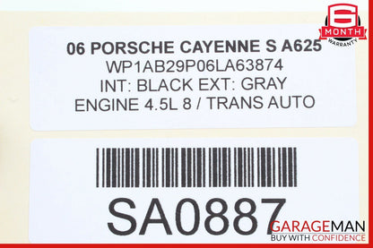03-06 Porsche Cayenne 955 4.5L Rear Diff Differential Axle Carrier Assembly OEM