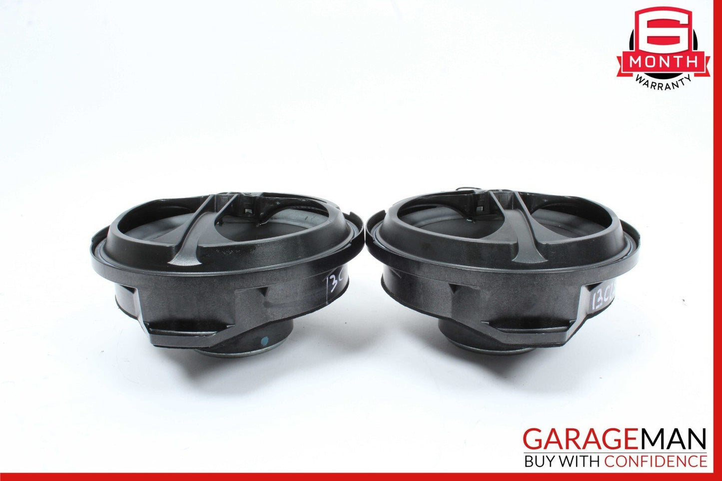 08-18 Mercedes W204 C250 C300 Door Audio Speaker Logic 7 Set of 2 OEM
