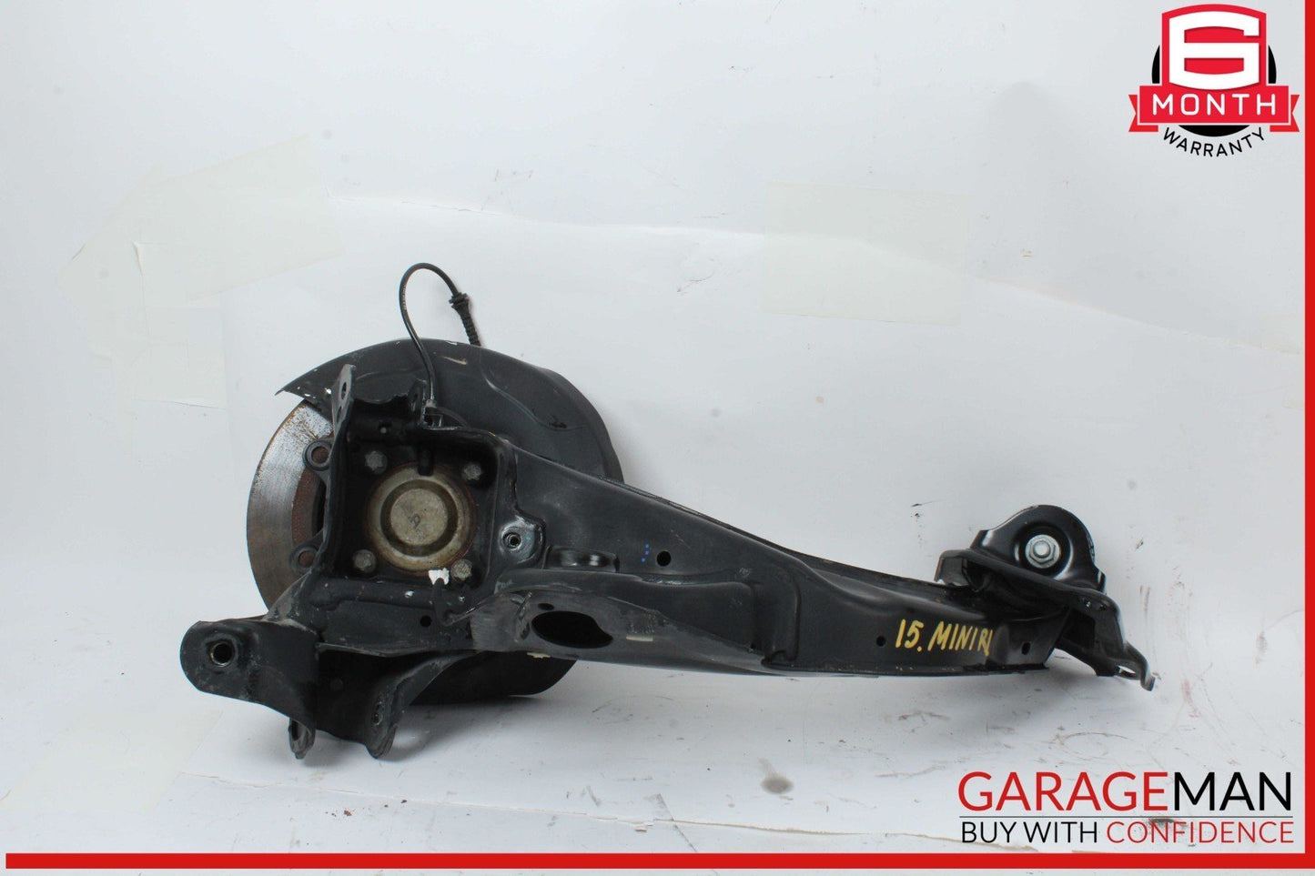 07-15 Mini Cooper Rear Left Side Spindle Knuckle Hub Bearing Assembly OEM
