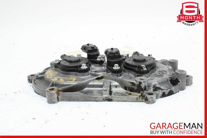 05-13 Mercedes W211 E350 E550 Front Left Side Engine Timing Chain Cover Plate