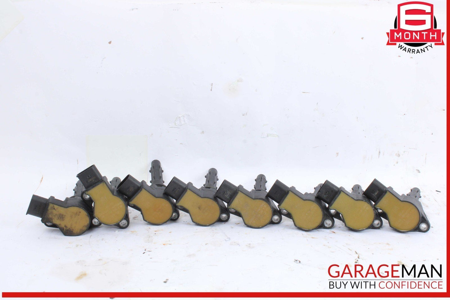 07-11 Mercedes X164 GL450 Ignition Coil Spark Plug Set of 8 0001502780 OEM