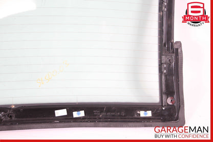 03-11 Mercedes R230 SL500 SL600 SL65 AMG Rear Back Windshield Window Glass Clear
