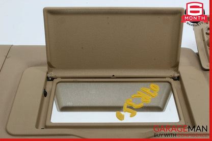06-08 Mercedes W251 R350 Front Right Passenger Sun Visor Sun Shade Cover Brown