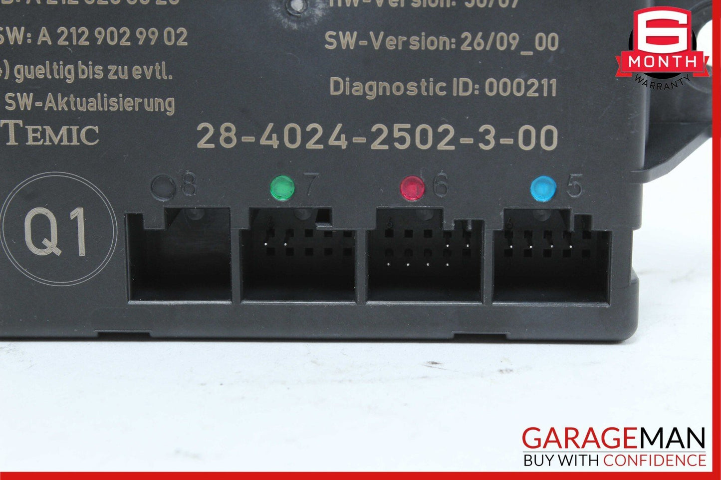08-18 Mercedes C250 E350 GLK350 CLS550 Rear Left Side Door Control Module Unit