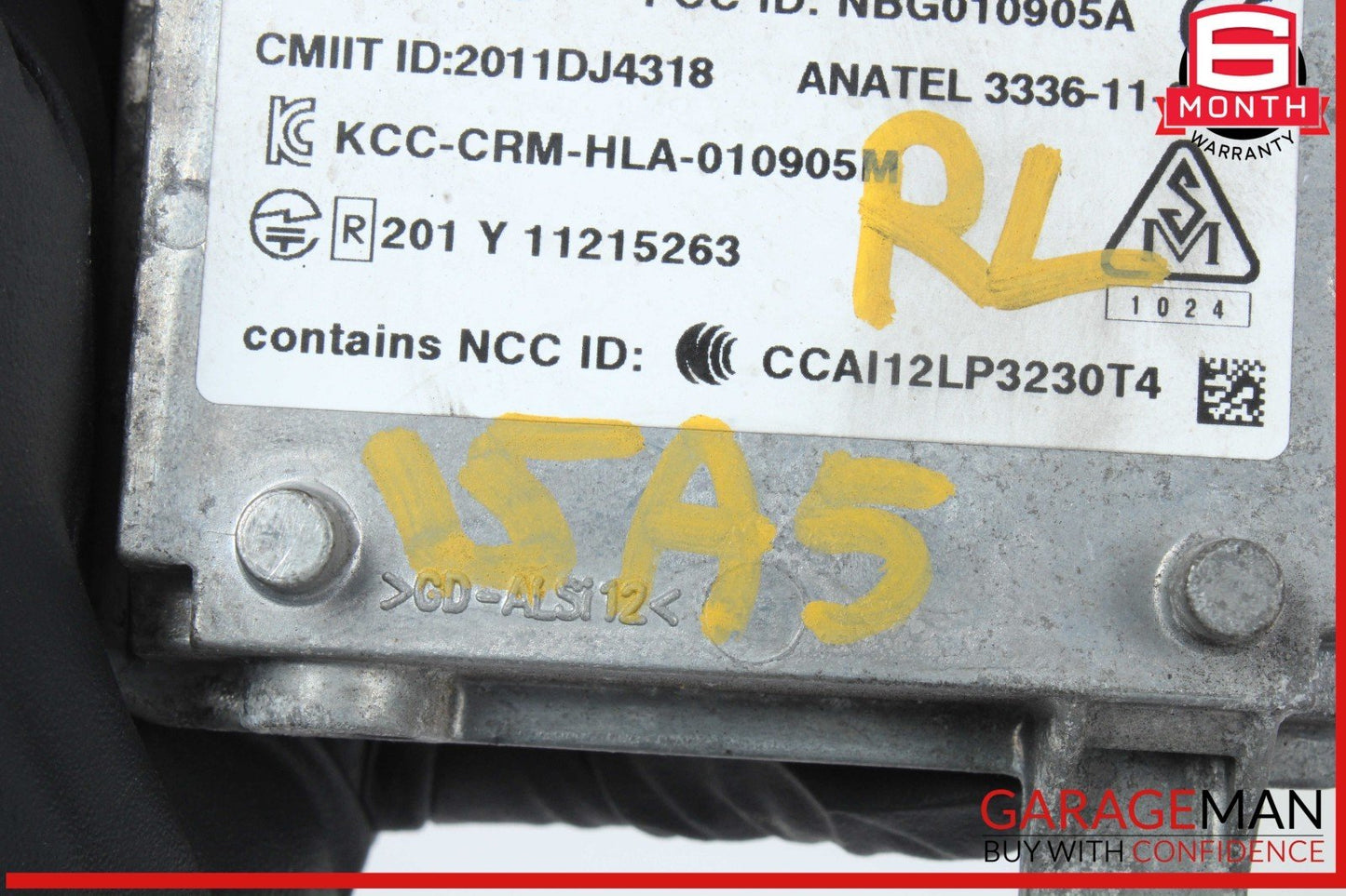 13-17 Audi A5 A4 Q5 Rear Right Side Blind Spot Radar Sensor Module 8T0907566B