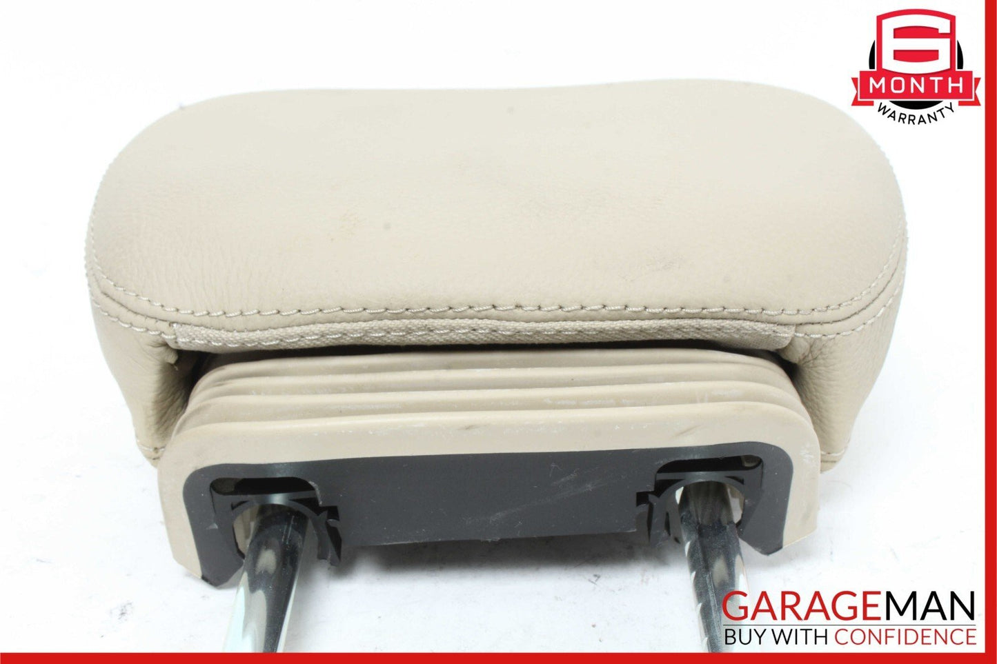 05-11 Mercedes R171 SLK280 Front Left / Right Side Seat Headrest Head Rest Beige