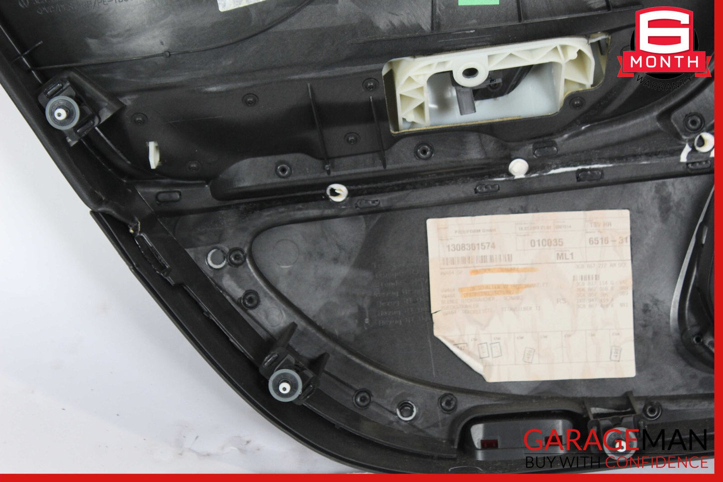 13-17 Volkswagen CC Rear Right Passenger Side Interior Door Panel OEM