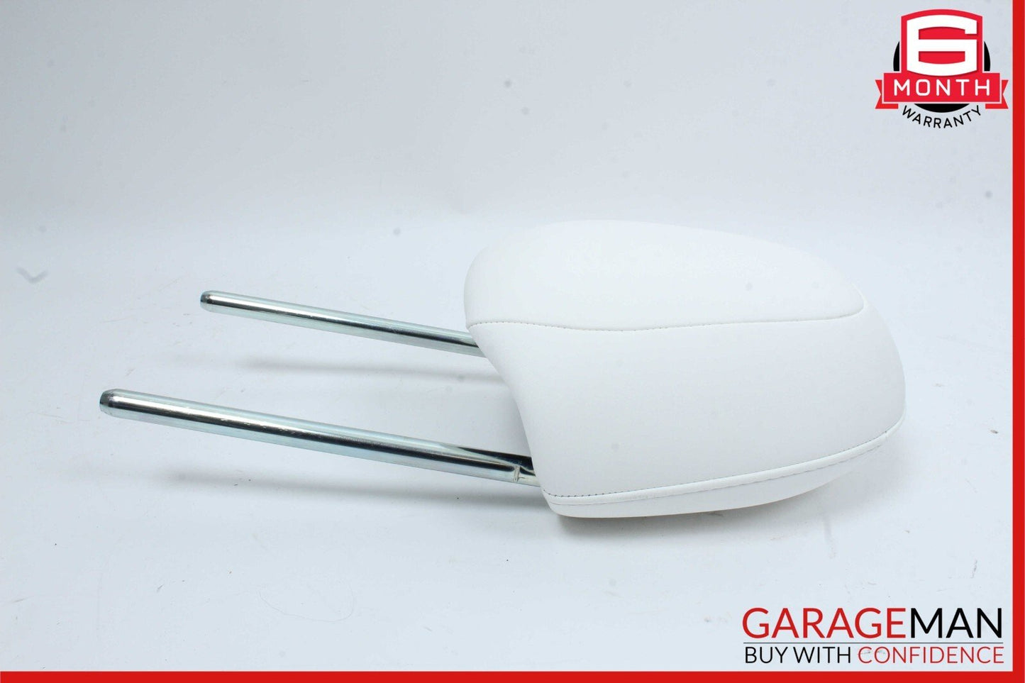 17-22 Tesla Model 3 Front Right / Left Side Seat Headrest Head Rest White