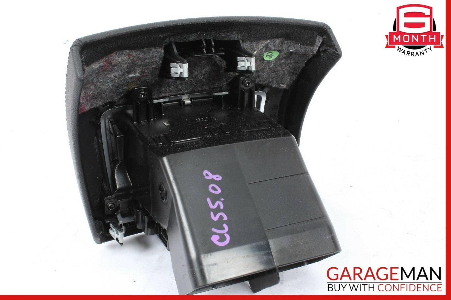 07-13 Mercedes W216 CL550 S65 AMG Center Console Rear AC Vent Trim Black OEM