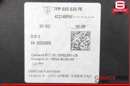 19-24 Porsche Macan GPS Navigation Control Module Unit 7PP035620FE OEM