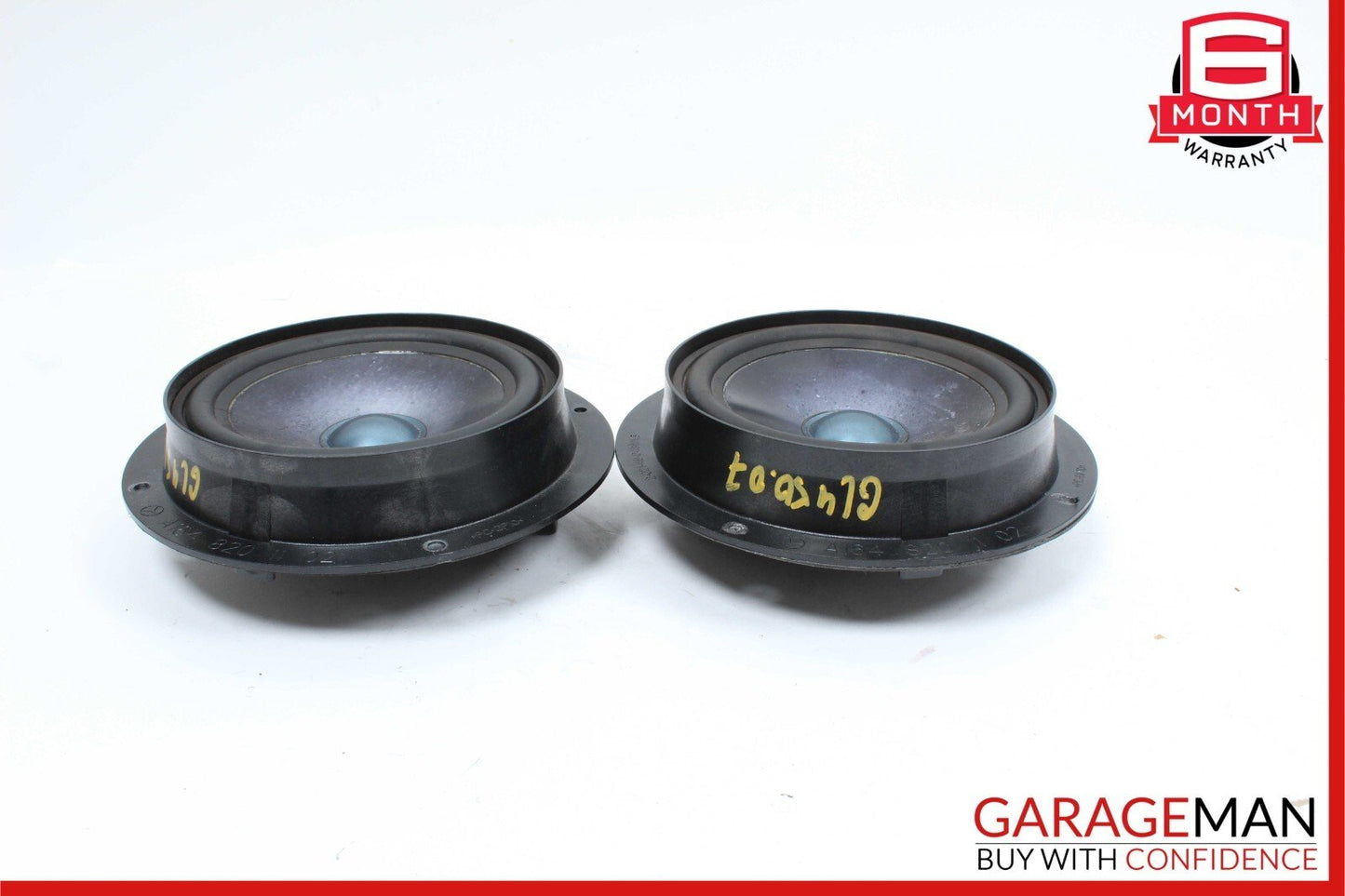 06-13 Mercedes X164 GL450 Rear Door Speakers Sound Set of 2 1648201102 OEM