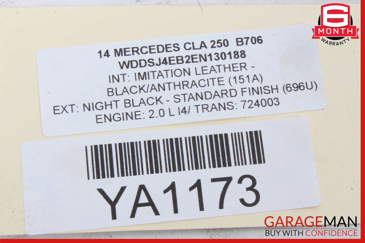 14-18 Mercedes W117 CLA250 CLA45 AMG Rear Suspension Camber Strut Control Arm