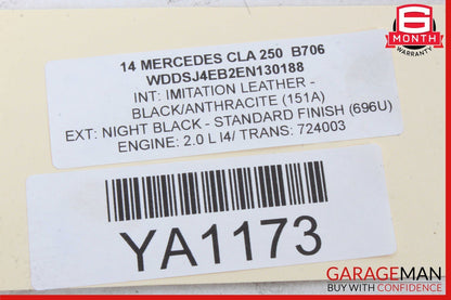 14-18 Mercedes W117 CLA250 CLA45 AMG Rear Suspension Camber Strut Control Arm