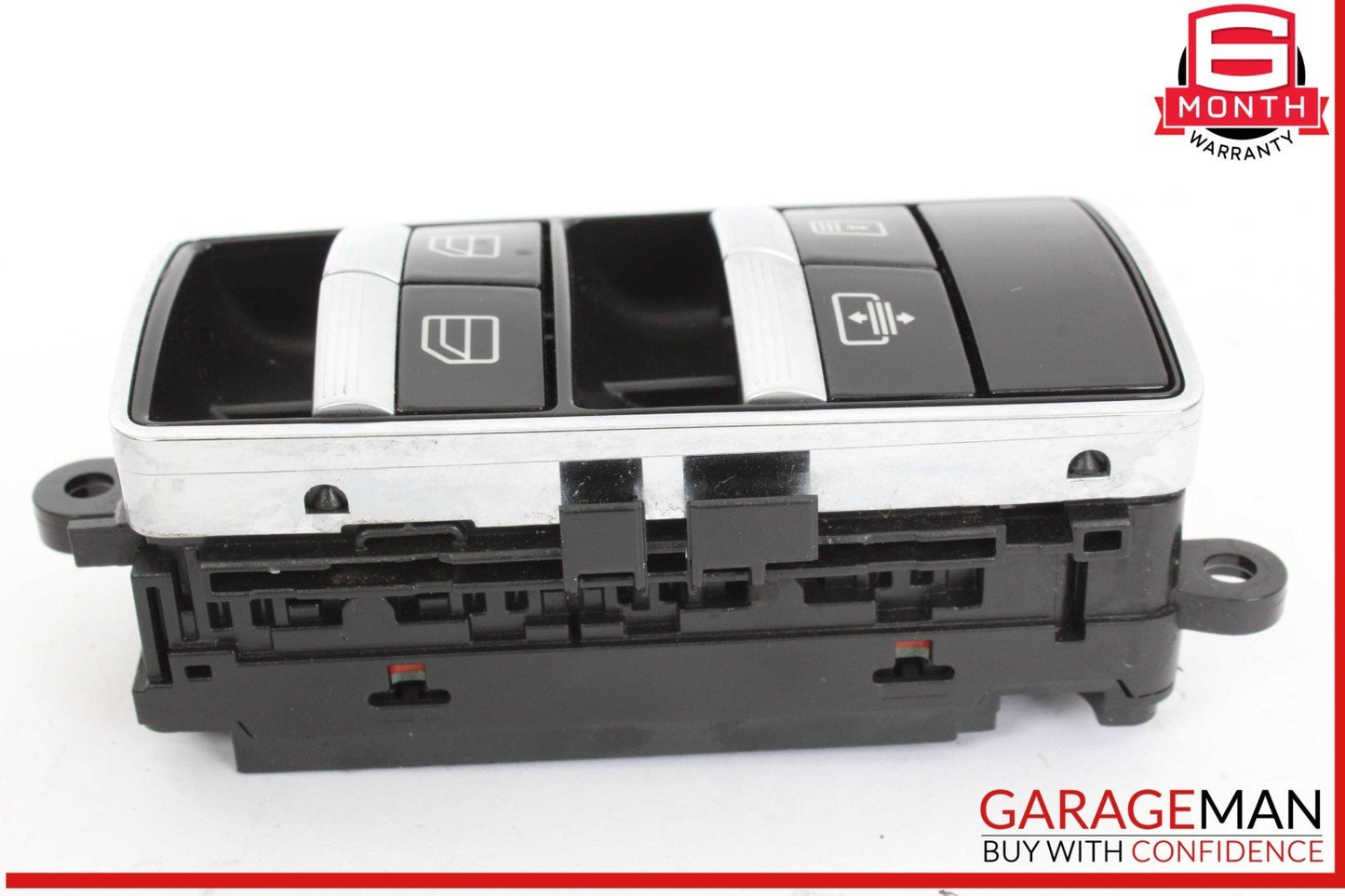 10-13 Mercedes W221 S400 Hybrid Rear Left Side Window Control Switch Black OEM