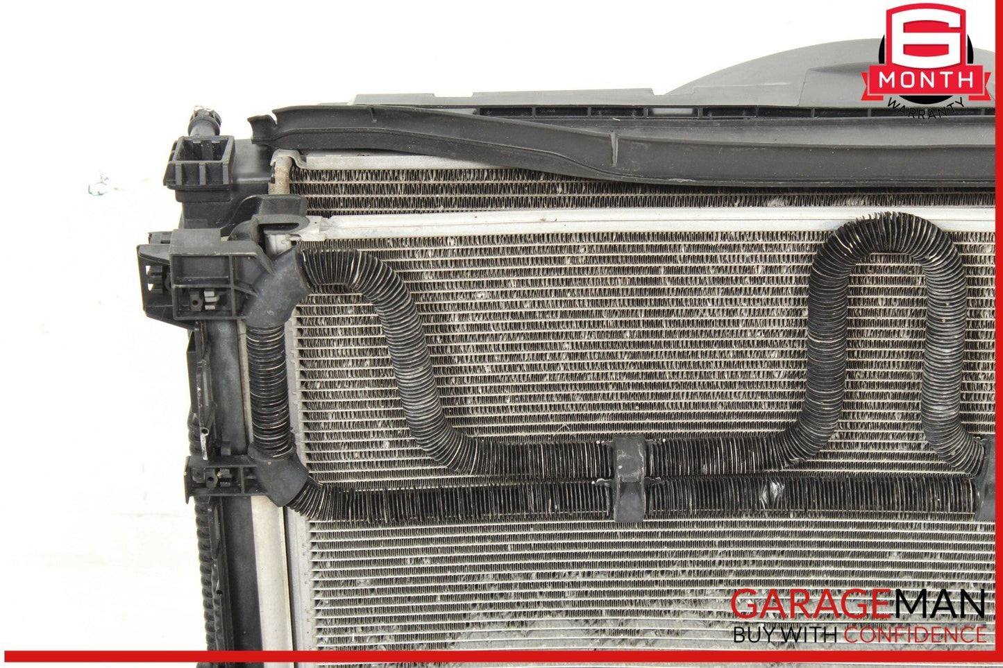 08-17 Mercedes W212 E350 C300 Engine Cooling Radiator A/C Air Condenser Assy OEM