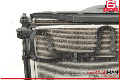 08-17 Mercedes W212 E350 C300 Engine Cooling Radiator A/C Air Condenser Assy OEM