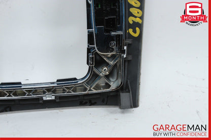 08-14 Mercedes GLK350 C250 C300 Center Console Shift Trim Cover Panel Bezel Assy