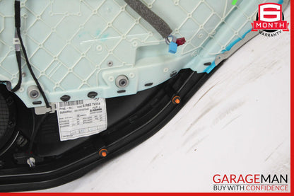 08-14 Mercedes W204 C250 C300 C350 Rear Left Side Interior Door Panel OEM