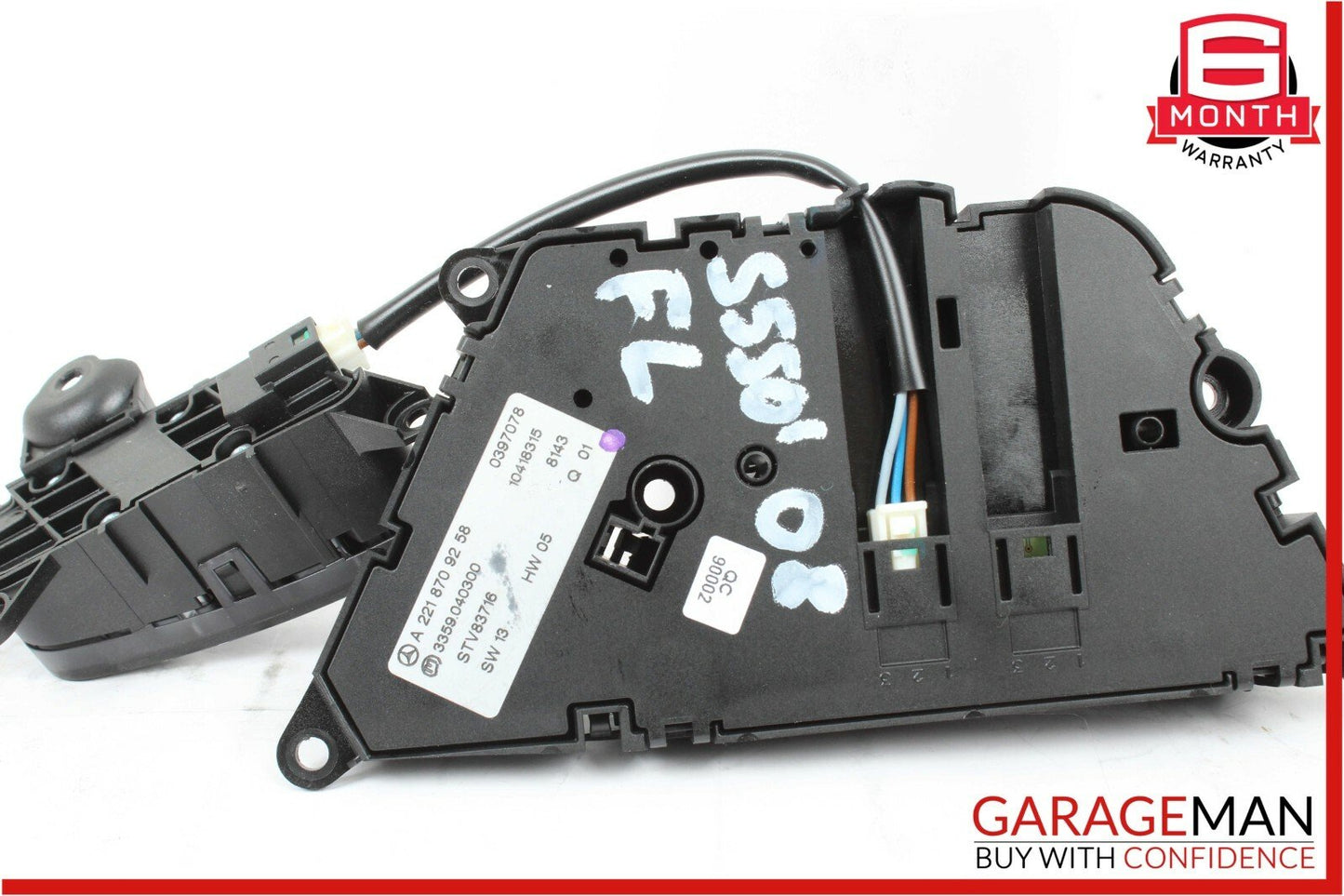 07-14 Mercedes CL65 AMG S550 Front Left Side Seat Adjustment Control Switch Set
