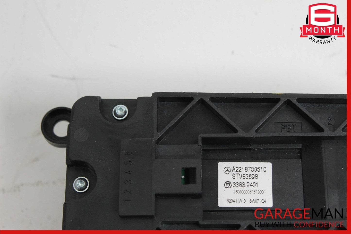07-13 Mercedes W221 S400 S550 S600 Rear Left or Right Window Control Switch OEM