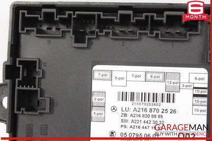 07-14 Mercedes W216 CL550 CL63 AMG Left Driver Side Door Control Module OEM