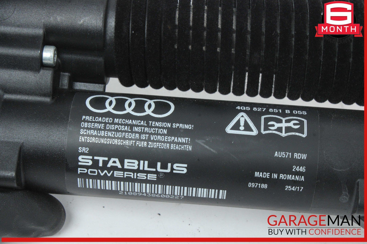12-18 Audi S6 A6 Electric Closing Aid Tailgate Boot Lid Drive Unit 4G5827603 OEM